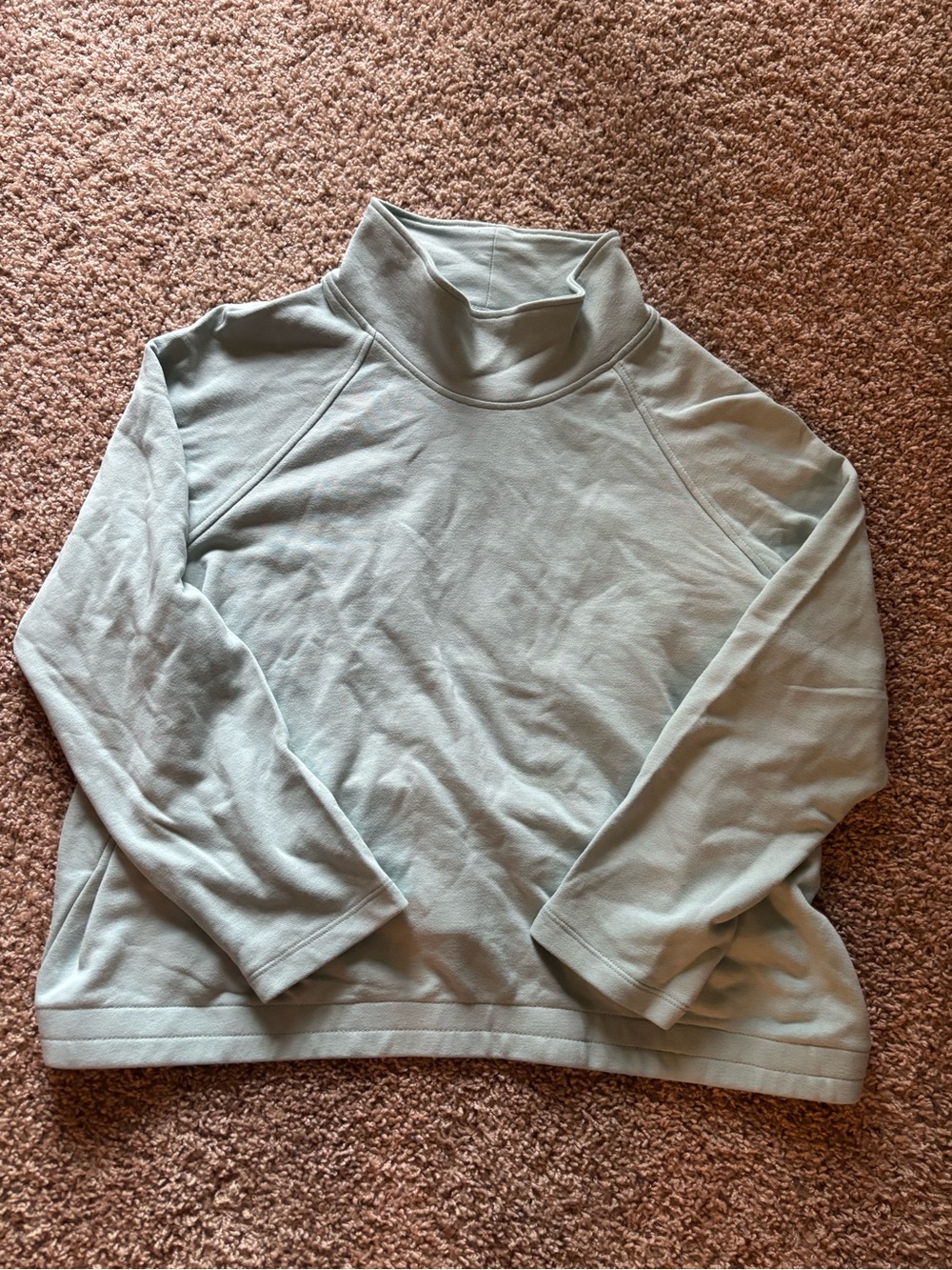 Christopher & Banks Sage Green Turtleneck Pullover NWT